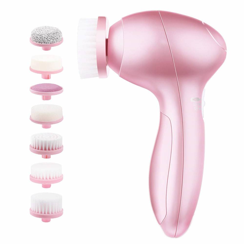 2021 Sonic Face Cleansing Brush With Waterproof Facial Cleansing Spin Brush Set